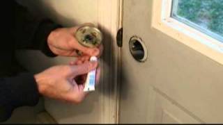 How to Repair a Door Lock Video [upl. by Callum]