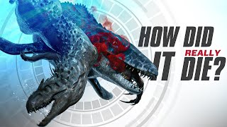 The Death of the Indominus Rex EXPLAINED  How it really died [upl. by Anekahs]