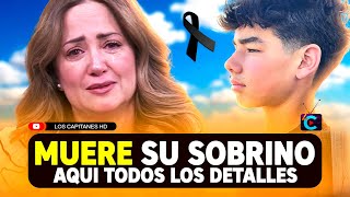 MUERE el SOBRINO de 14 años de Andrea Legarreta quotEsto es una terrible pesadillaquot [upl. by Artemed]