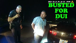 Busted for DUI  Groveland Florida  October 15 2023 [upl. by Wight]