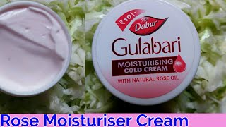 Dabur Gulabari cold creamBest Moisturiser For dry skin Is this cream suitable For Acne porn Skin [upl. by Les]