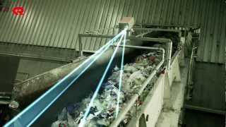 Rosenbauer extinguishing system for the waste sorting plant Remondis [upl. by Ymmac]