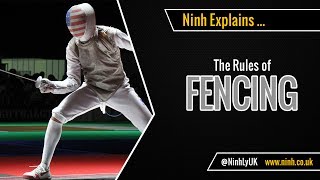 The Rules of Fencing Olympic Fencing  EXPLAINED [upl. by Ilka]