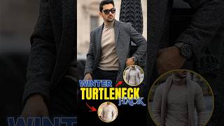 THE RIGHT WAY TO WEAR YOUR TURTLENECK  Mens Style Tips 2024 mensfashion turtleneck [upl. by Utta126]