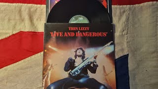 Thin Lizzy  Live And Dangerous 1978 Vinyl [upl. by Kei]