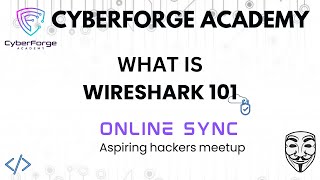 Wireshark 101 and Cyber News  Online Sync meetup by CyberForge Academy [upl. by Lemra]