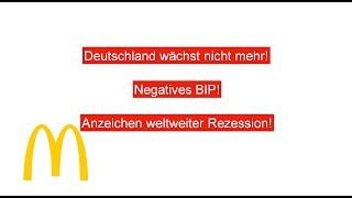 Deutschland hat seit Jahren kein Wirtschaftswachstum und stagniert Wohlstand wird vernichtet [upl. by Ripley]