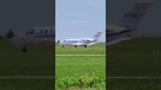 2005 Textron Cessna 525B CitationJet CJ3 Takeoff From New Century AirCenter JCIKIXD  N733CJ [upl. by Manuel]