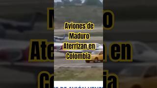 Un Avión de Maduro Aterriza en Colombia sin Permiso noticias venezuela ultimahora new [upl. by Ahseya]