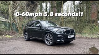 BMW X3 30d M Sport 2018 XDRIVE Review  Better than you think [upl. by Aikram]