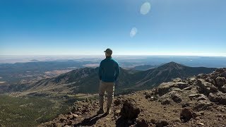 Trail Tales Humphreys Peak Flagstaff Arizona [upl. by Eninnaj]