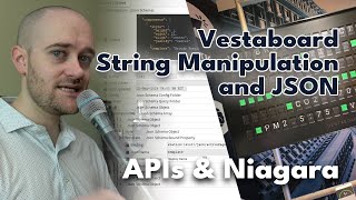 String Manipulation and JSON for the Vestaboard  APIs amp Niagara [upl. by Krantz567]