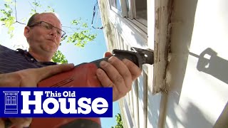 How to Replace a Rotted Windowsill  This Old House [upl. by Ahsinrac]