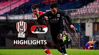 Highlights TOP Oss  Jong AZ  Keuken Kampioen Divisie [upl. by Conte159]