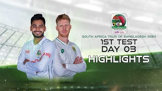 Bangladesh vs South Africa  Highlights  1st Test  Day 3  South Africa tour of Bangladesh 2024 [upl. by Mikol]