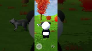 Talking Panda 🐼 shorts talkingpanda mytalkingpanda gaming games [upl. by Raddatz401]