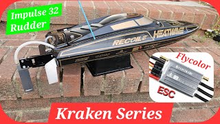 Flycolor Kraken 120  Recoil 2 gets New Esc amp Rudder from the Impulse 32 [upl. by Gilges57]