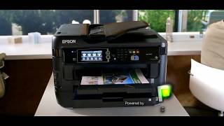 Epson WorkForce WF7620 Review And Performance [upl. by Enelyad]