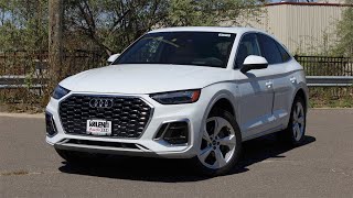 2021 Audi Q5 Sportback Prestige  Features Review amp POV Road Test [upl. by Annauqahs301]