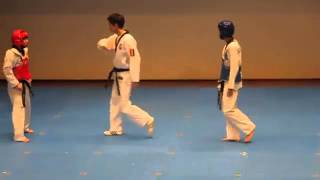 Most funniest fight of taekwondo in the world [upl. by Vallie]