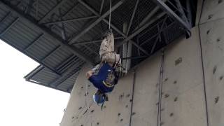 BIRT Level 1 Bravo Inverted rappelling [upl. by Les]