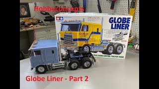 114 Tamiya RC Globe Liner Build for Novices  Part 2 [upl. by Yralam277]