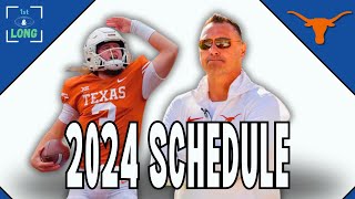 How Will the Longhorns Handle the SEC  A Look At Texass Upcoming Schedule [upl. by Cindee858]