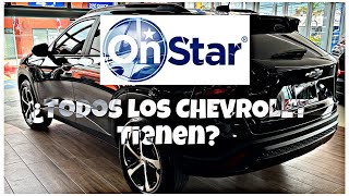 CHEVROLET Y ONSTAR😳 ¿QUÉ ES ¿TODOS LOS VEHÍCULOS CHEVROLET LO TIENEN 🙏 [upl. by Meisel]