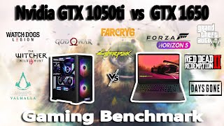 Nvidia GTX 1050ti vs GTX 1650 Gaming Benchmark Test in 2022  Desktop vs Laptop  StealthGamerSG [upl. by Afira]