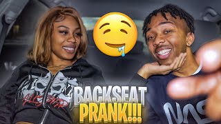 LETS GET IN THE BACKSEAT PRANK ON A IG BADDIE GONE RIGHT 😍😁 [upl. by Nelyt370]