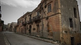 Urban Exploration  Ghost Town Poggioreale  Italy [upl. by Ardnuaet]