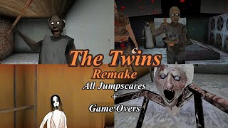 The Twins Remake Unofficial All Jumpscares And Game Overs [upl. by Darcia]