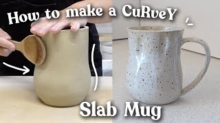 5 Ways to Add CURVES to slab ceramics  hand building ceramics for beginners [upl. by Portland378]