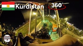 🎢360° Theme Park Pirate Ship Majidi Land  Erbil Iraqi Kurdistan ☀️ [upl. by Ative107]