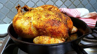 This OVENROASTED CHICKEN is easy to make and perfect for beginner cooks [upl. by Ravel]