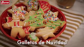 Receta de Galletas de Navidad  Gourmet [upl. by Adaj]