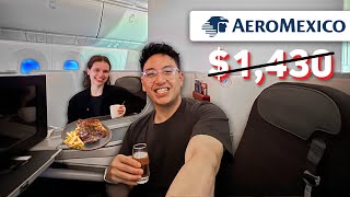 We Paid 100 for Aeromexico Business Class NYC to Mexico City [upl. by Maria]