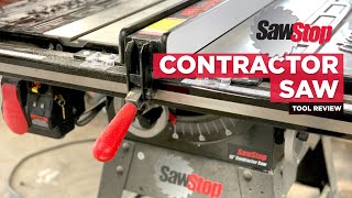 Should You Buy the SawStop Contractor Saw  1 Year Review [upl. by Irneh]