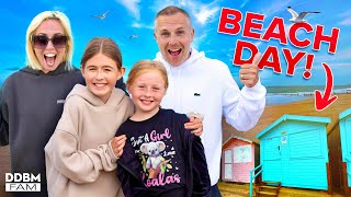 WE HIRED A BEACH HUT IN ESSEX 😎 WALTON ON THE NAZE BRITISH FAMILY VLOG [upl. by Geoff]