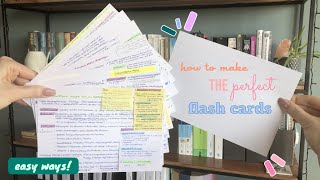 how i make flash cards for any subject [upl. by Marigolde]