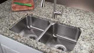 Howto Install a Stainless Steel Undermount Kitchen Sink  Moen Installation [upl. by Alrrats]