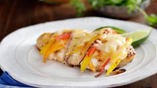 Fajita Hasselback Chicken  How to cook [upl. by Grimaldi]