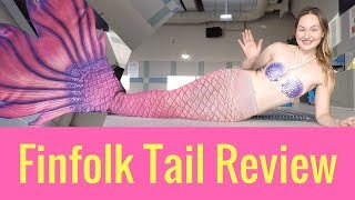 Finfolk Fabric Tail Review  Part 2 [upl. by Ahsil240]