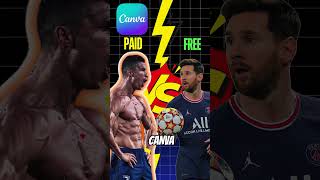 Messi vs Ronaldo Free vs Paid AI Tools Showdown gigabits messivsronaldo ai [upl. by Eardna]