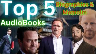 Top 5 Audiobooks in Biographies amp Memoirs  Best Audiobooks 2024 [upl. by Reiniar556]