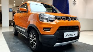 Maruti Suzuki SPresso VXI Top Model Accessories FULL Detailed Review  Colour Interiors Features [upl. by Steward]