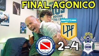 Argentinos 24 GimnasiaReaccion padre e hijo Hinchas de GimnasiaTorneo LPF 2023 [upl. by Ehsom158]