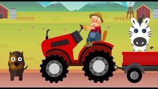 Old Macdonald Had A Farm Nursery Rhyme Kids Songs for Children by ZinZin TV [upl. by Alonzo]