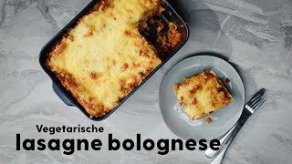 Vegetarische lasagne bolognese  recept  Allerhande [upl. by Akemehs]