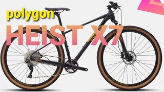 POLYGON HEIST X7 SEPEDA DUA ALAM  BIKE CHECK [upl. by Aihsatsan]